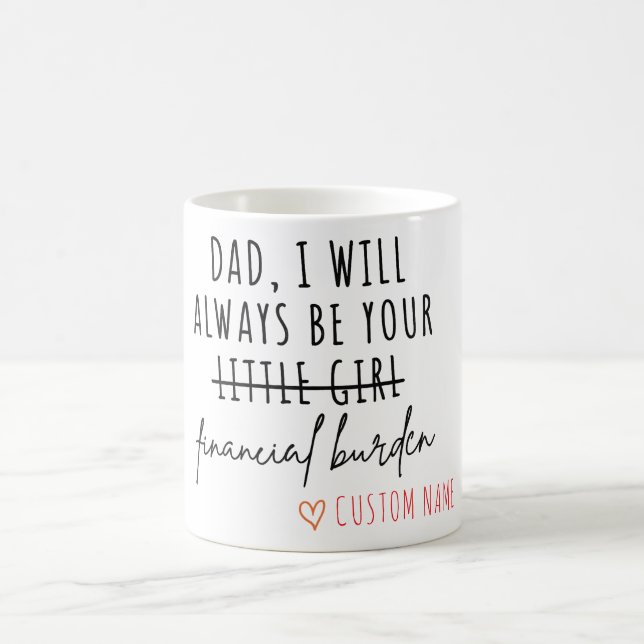 Personalized Funny Mug for Dad (Center)