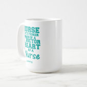 Personalized Funny Nurse Practitioner Coffee Mug (Front Left)