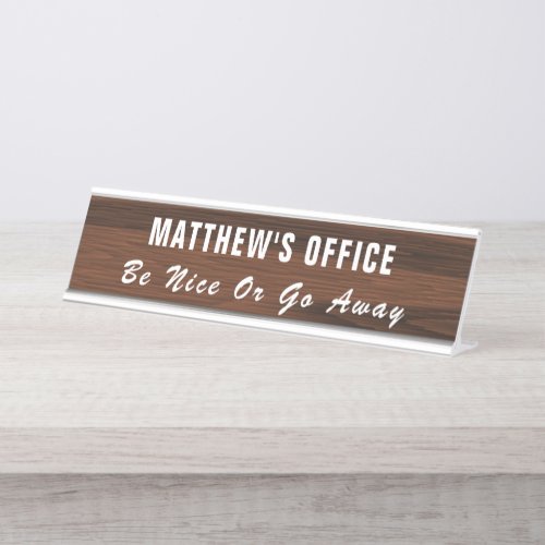 Personalized funny Office Sign