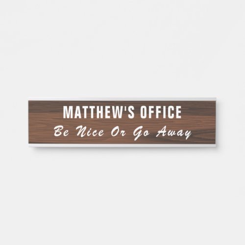 Personalized funny Office Sign