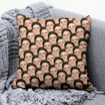 Personalized Funny Overlapping Face Photo Accent Throw Pillow<br><div class="desc">create a funny decorative throw Pillow covered in your face or a friends with this easy to use template. simply upload a cutout of the face or object you wish to use with a transparent background, and voila! make sure to crop the image as tightly to the face/object as you...</div>
