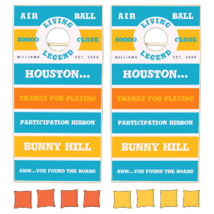 Personalized Funny Phrases Cornhole Set