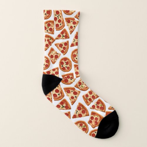 Personalized Funny Pizza  Socks