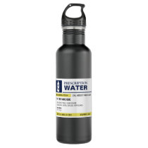 Personalized Funny Prescription Water Stainless Steel Water Bottle Personalized Funny Prescription Water Stainless Steel Water Bottle