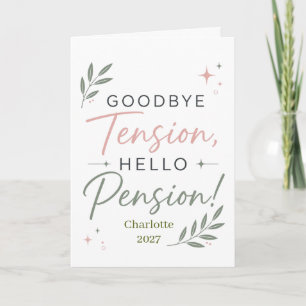 Personalized Funny Retirement Gift for Coworker Card