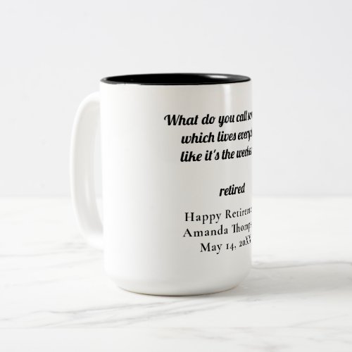 Personalized Funny Retirement Gift