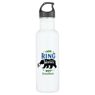 Personalized Funny Ring BEARer Stainless Steel Water Bottle