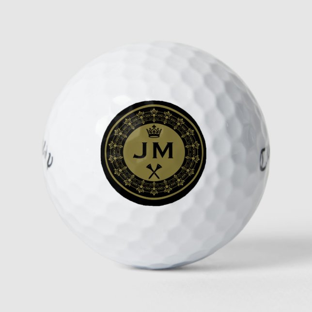Personalized Funny Royal Golf Ball (Front)