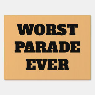 Personalized Funny Running Sports Marathon Sign