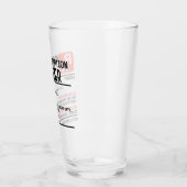 Personalized Funny RX Beer Prescription Glass (Left)