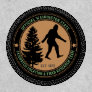Personalized Funny Sasquatch Location and Research Patch