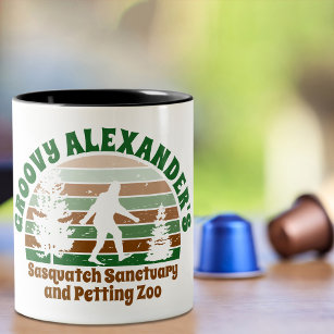 Personalized Funny Sasquatch Sanctuary Coffee Mug