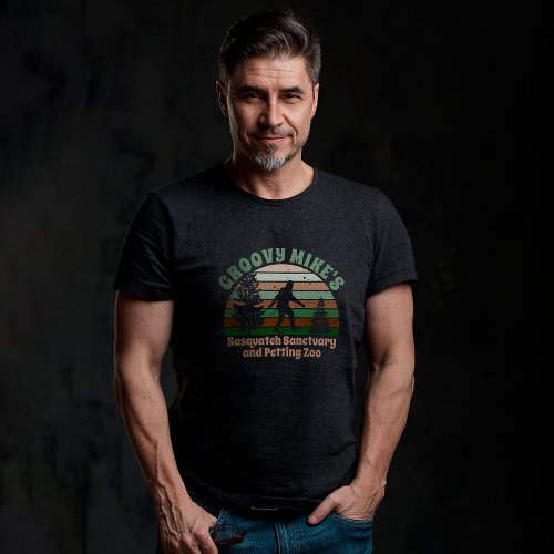 Personalized Funny Sasquatch Sanctuary T_Shirt