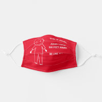 Personalized Funny Social Distancing Meme Cloth Face Mask