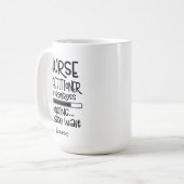 Personalized Funny Student Nurse Practitioner   Coffee Mug (Front Left)