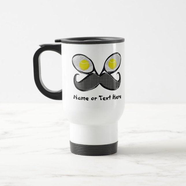 Personalized Funny Tennis Gifts Tennis Mug (Left)