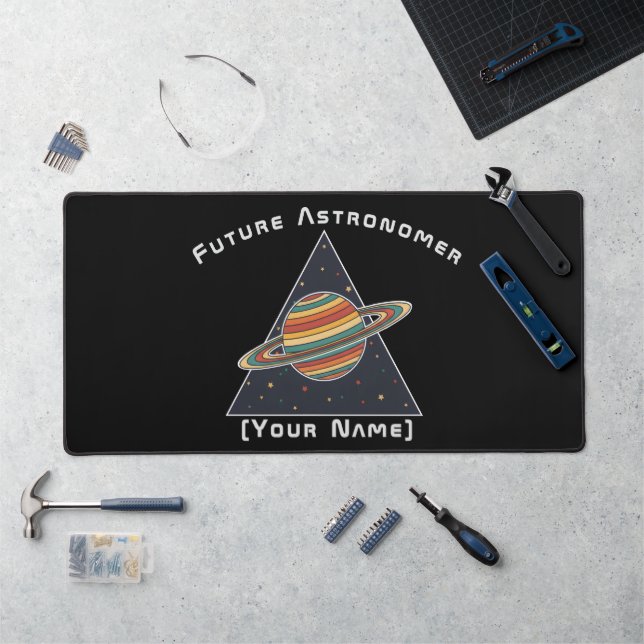 Personalized Future Astronomer Desk Mat (Workstation)