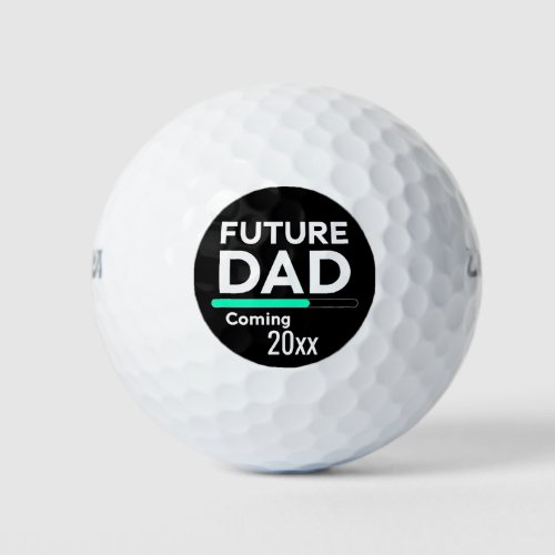 Personalized Future Dad Coming 2023 Golf Balls