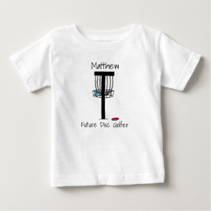 Personalized Future Disc Golfer Baby Baby T-Shirt