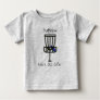 Personalized Future Disc Golfer Baby Baby T-Shirt