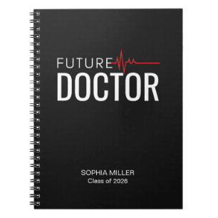 Personalized Future Doctor Graduation Notebook