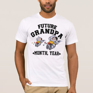 Personalized Future Grandpa T-Shirt