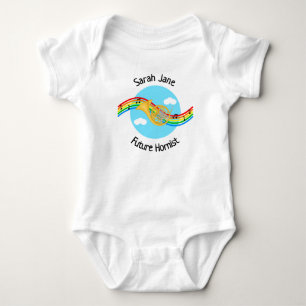 Personalized Future Hornist French Horn Bodysuit
