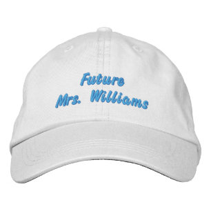 Personalized Future Mrs Bride Gift Custom Beach Embroidered Baseball Cap