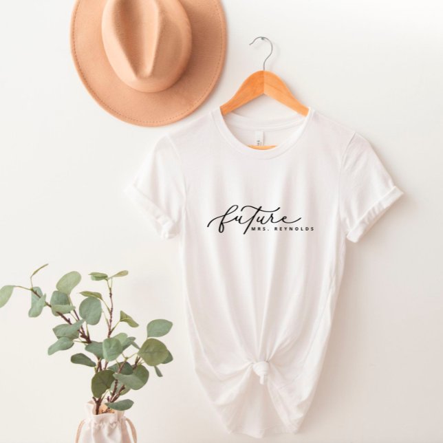 Personalized Future Mrs. T-Shirt (Creator Uploaded)