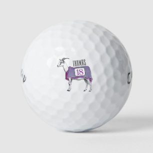 Personalized G.O.A.T. Callaway Warbird Golf Balls