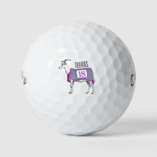 Personalized G.O.A.T. Callaway Warbird Golf Balls