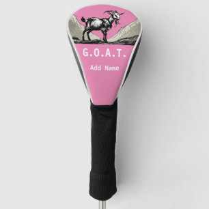 Personalized G.O.A.T. Golf Driver Cover