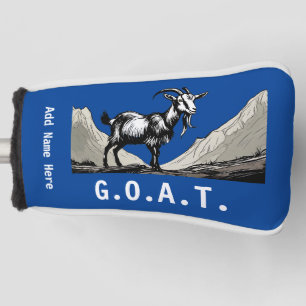 Personalized G.O.A.T. Putter Cover