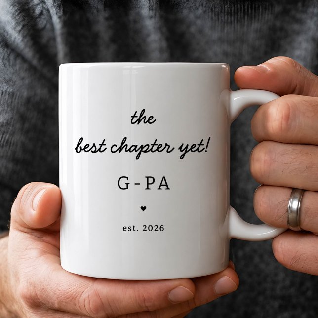 Personalized G-Pa Mug Best Chapter Yet (Creator Uploaded)