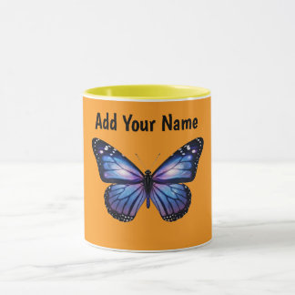 Personalized Galaxy Butterfly Cosmic Nebula Aesthe Mug
