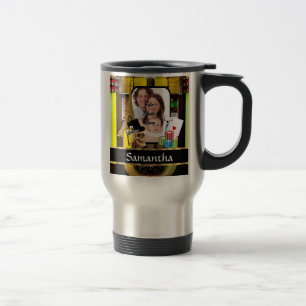 Personalized gambler travel mug