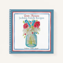 Personalized Garden Americana Family Recipes