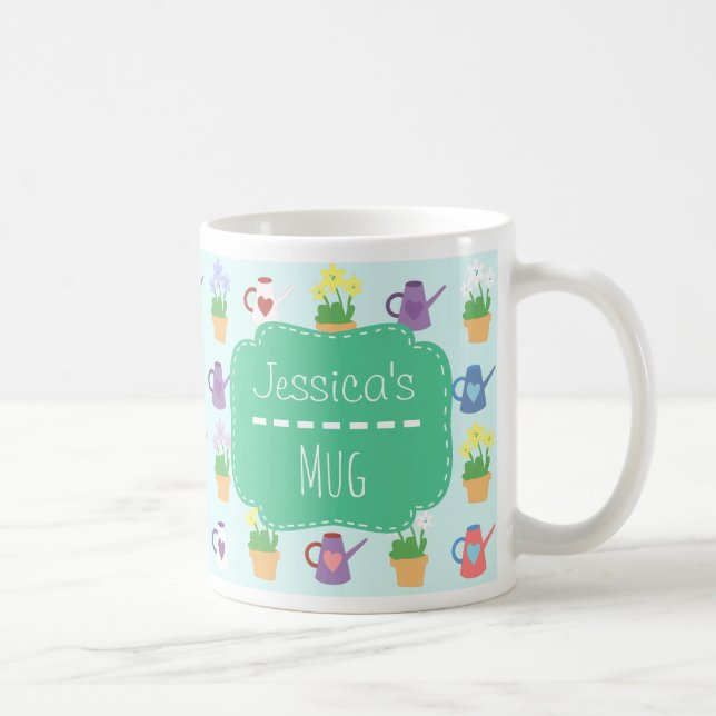 Personalized Garden Mug (Right)