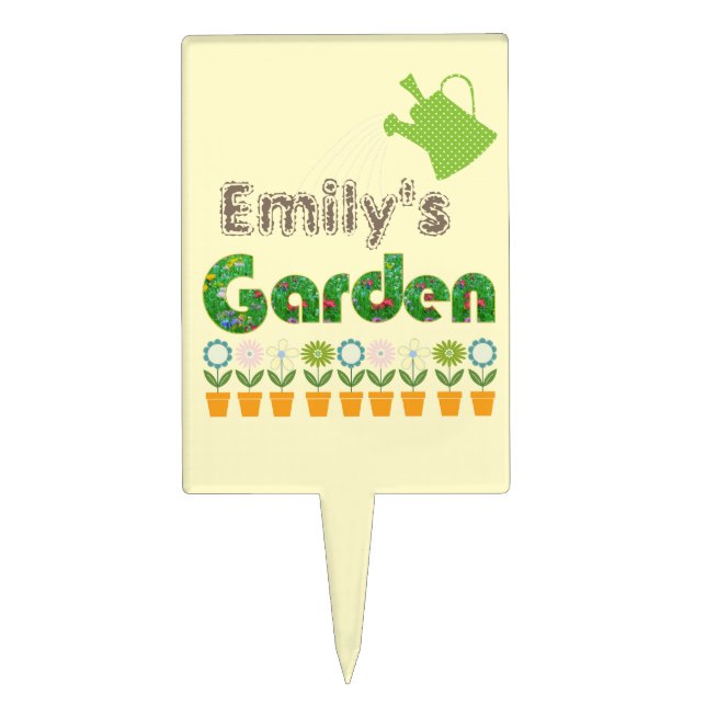 Personalized Garden Pick (Front)