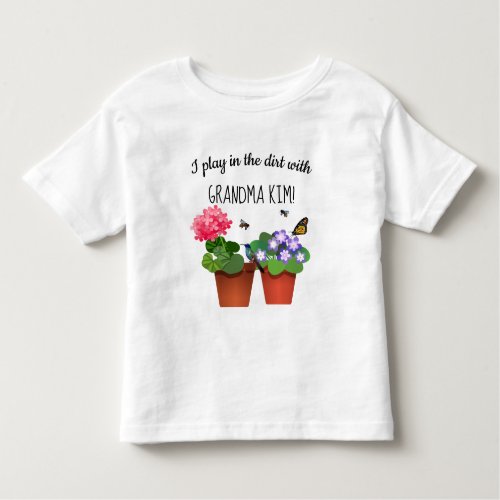 Personalized Garden Quote Shirt