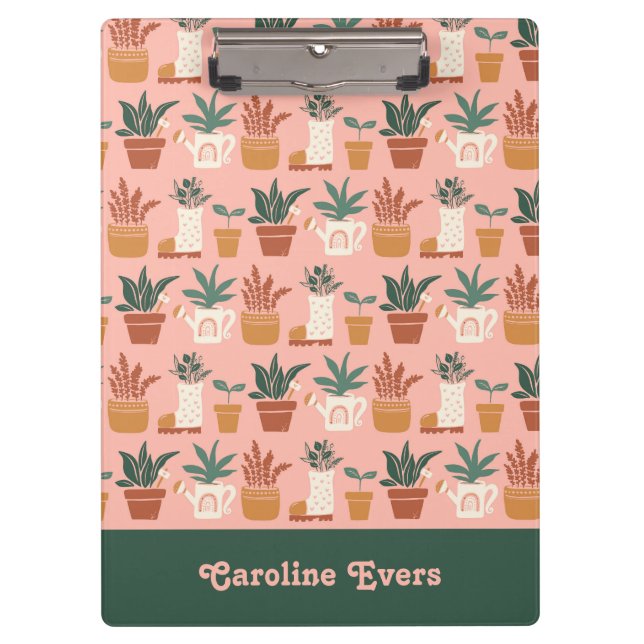 Personalized Gardening Clipboard (Front)