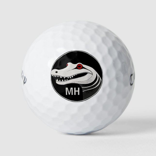 Personalized Gator Callaway Warbird Golf Balls (Front)