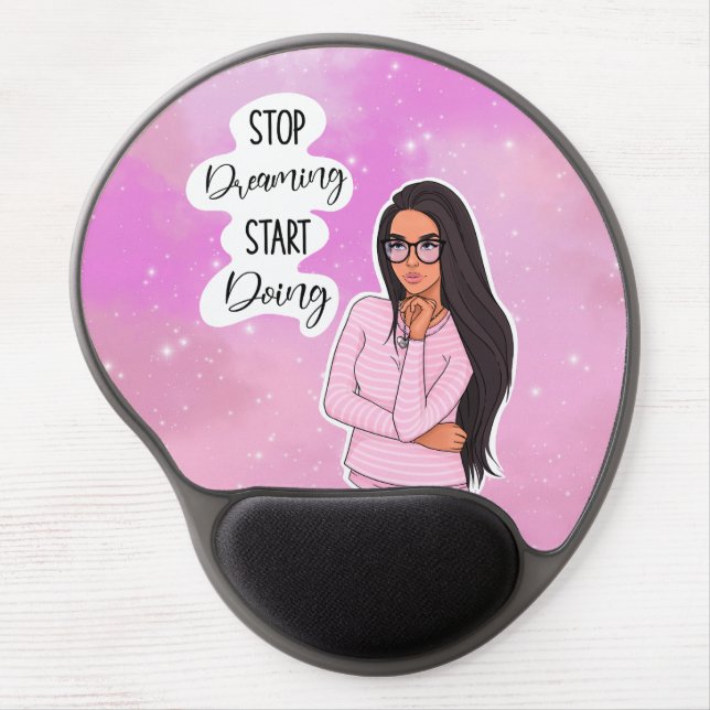 Personalized gel mouse pad (Front)