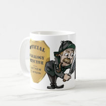 Personalized Genealogy Detective Coffee Mug