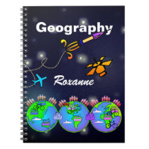Personalized Geography NoteBook