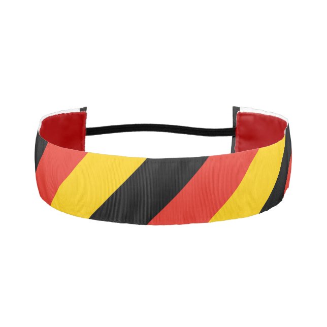 Personalized  German Flag Athletic Headband (Front)