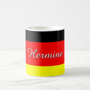 Personalized German Flag Coffee Mug