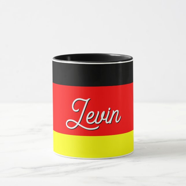 Personalized German Flag Combo  Mug (Center)