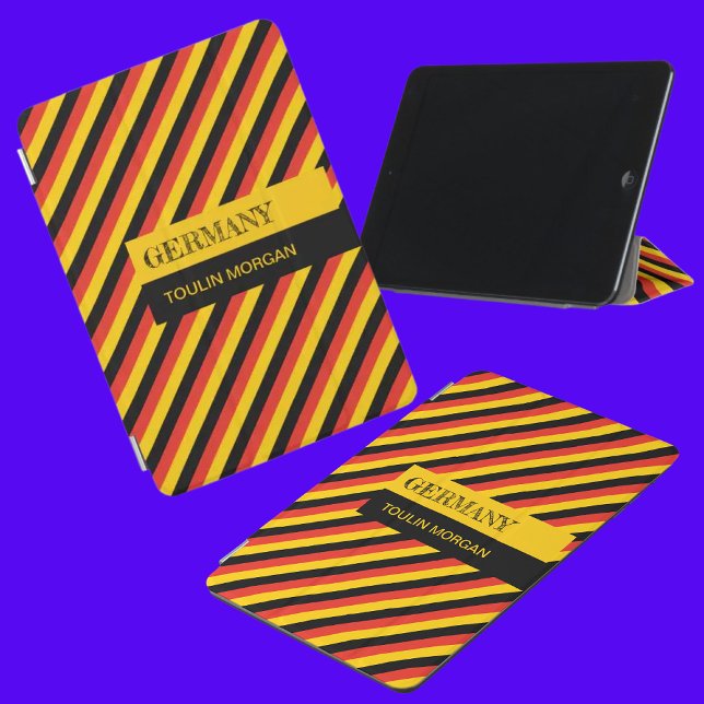 Personalized  German Flag iPad Mini Cover (Creator Uploaded)