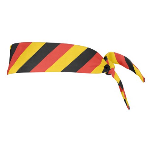 Personalized  German Flag Tie Headband